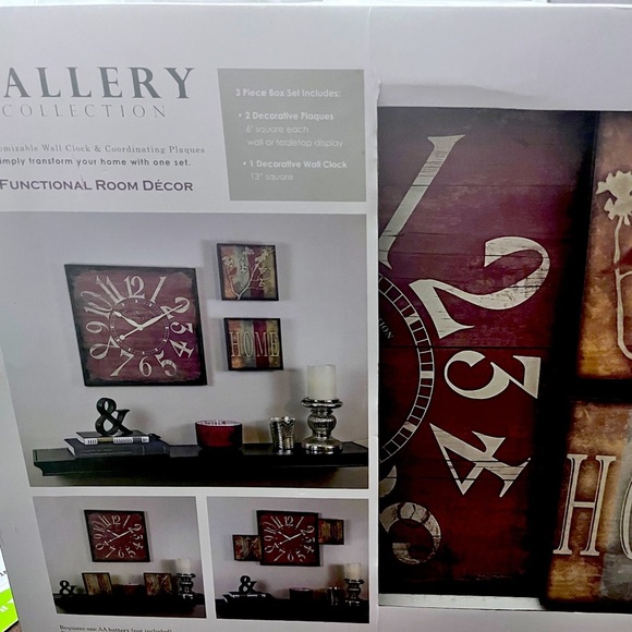 Gallery Collection 3-Piece Wall Decor Set – Rustic & Functional Design - Picture 4 of 15